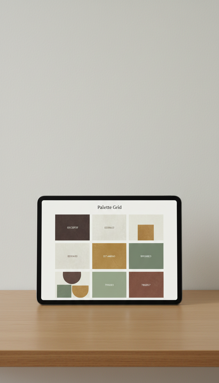 Palette Grid Visual Theme